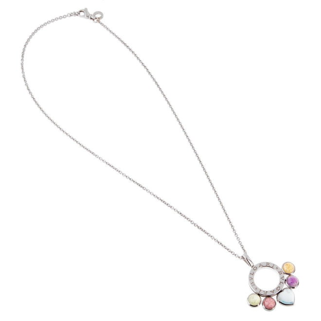 Bvlgari Allegra White Gold Gemstone Necklace 0001961