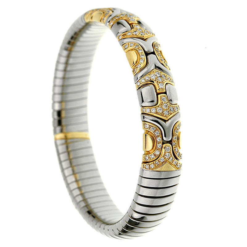 Bvlgari Vintage Alveare Cuff Bangle Bracelet