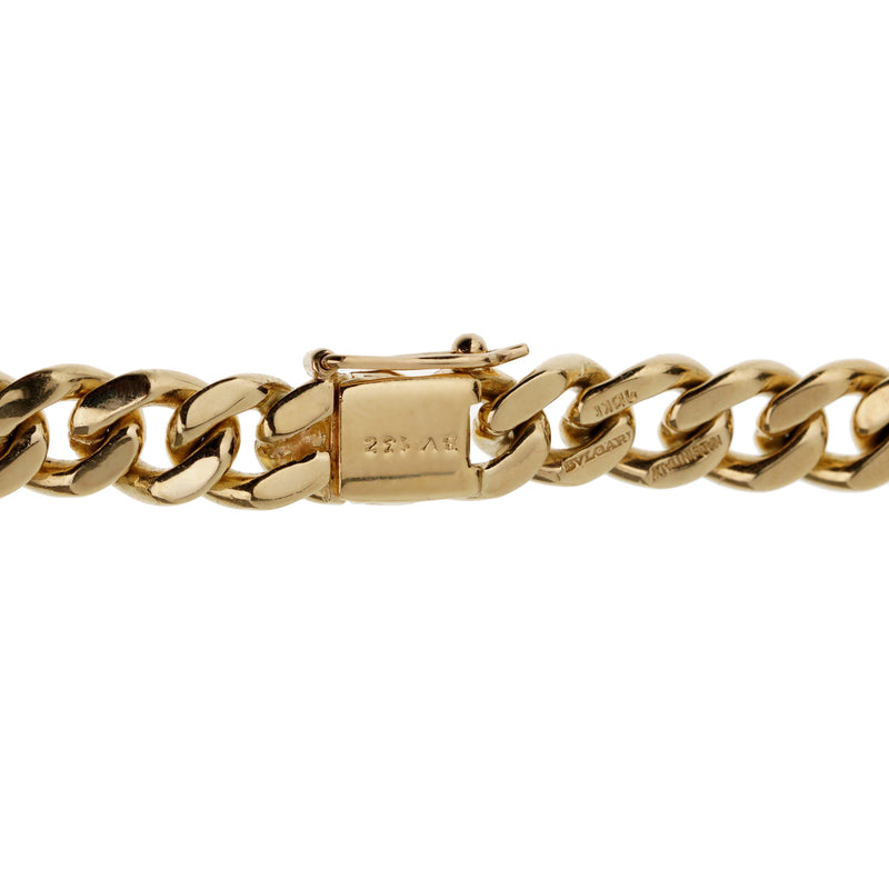 Bvlgari Vintage Sapphire Yellow Gold Choker Necklace 0003301