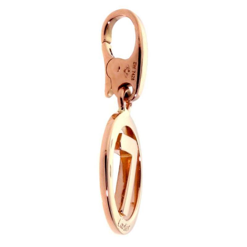 Cartier 7 Rose Gold Charm Pendant 0000155