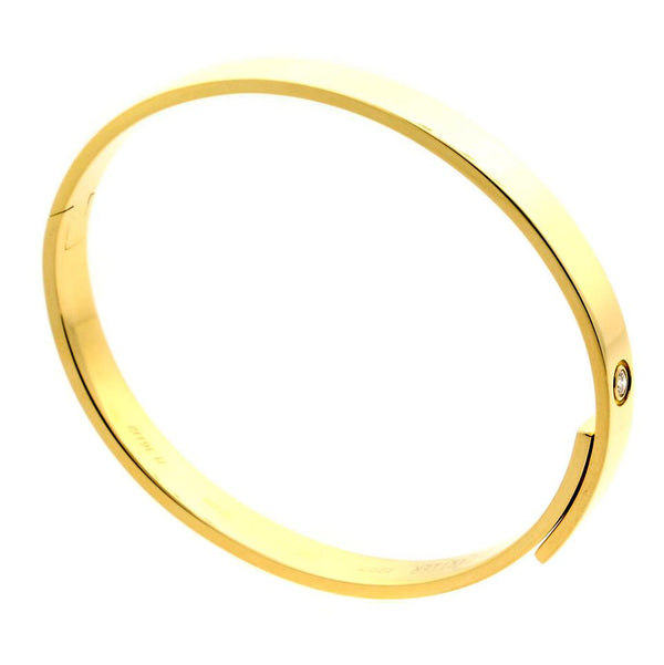 Cartier Anniversary Diamond Gold Bangle Bracelet 0000057