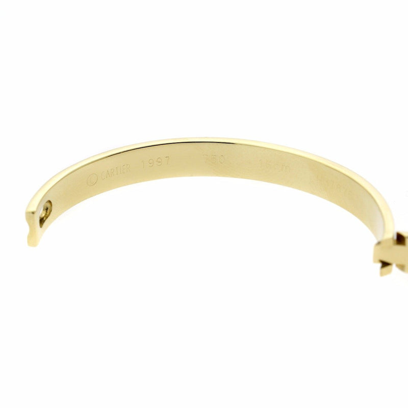 Cartier Anniversary Diamond Gold Bangle Bracelet 0000589
