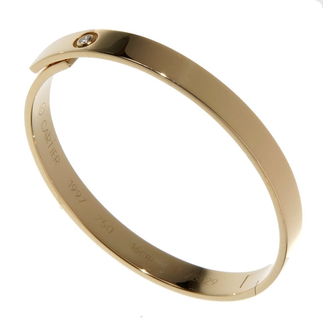 Cartier Anniversary Diamond Vintage Bangle Bracelet 0002641