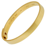 Cartier Anniversary Diamond Yellow Gold Bangle Bracelet 0001845