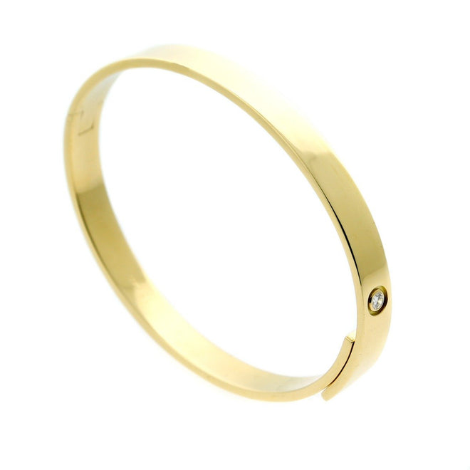 Cartier Anniversary Gold Diamond Bangle 0000151