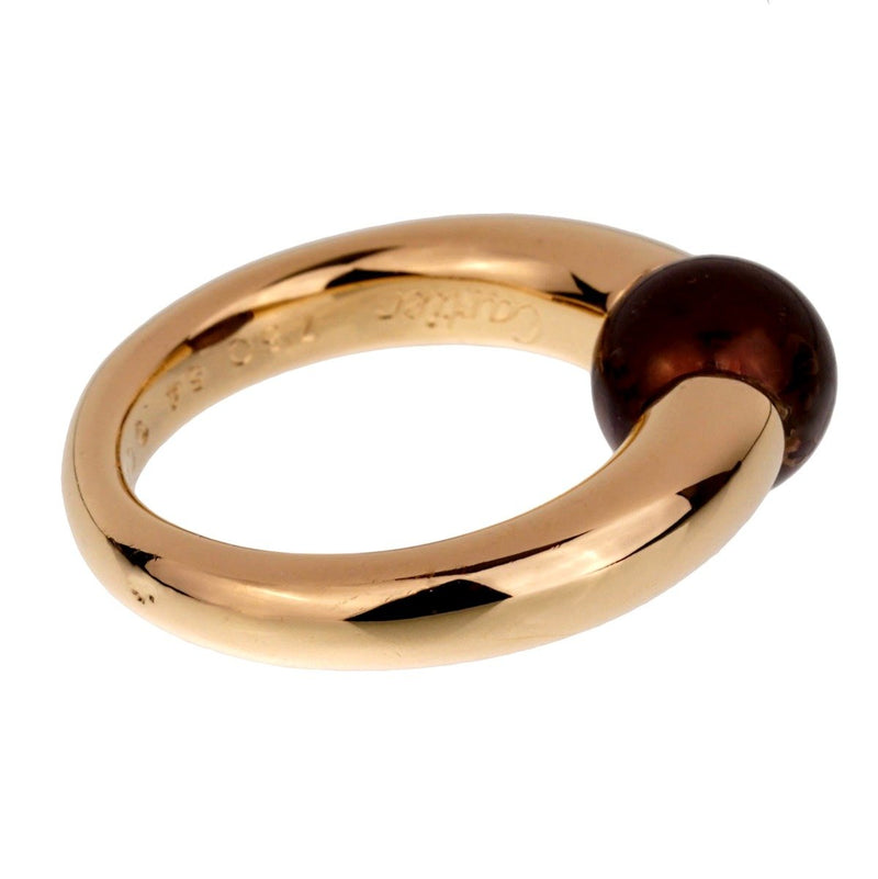 Cartier Black Pearl Yellow Gold Ring 0001899