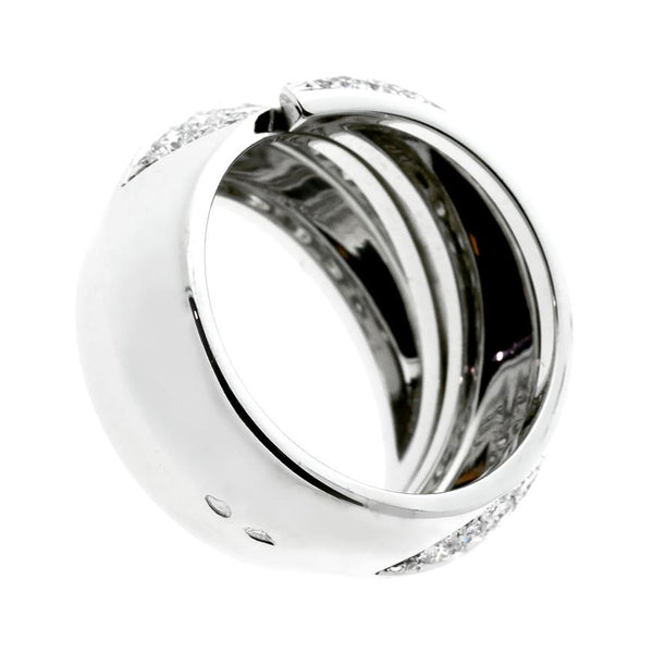 Cartier Bypass Panthere Diamond Ring 0000136