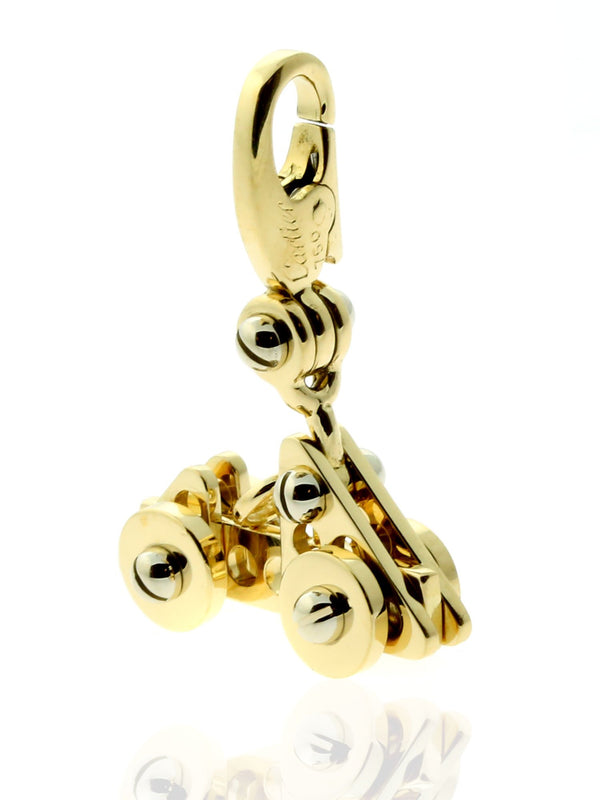 Cartier Car Charm in 18k White & Yellow Gold CRT4161