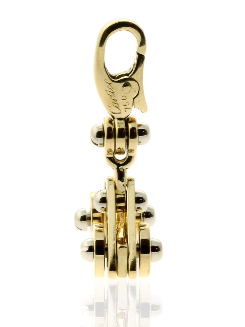 Cartier Car Charm in 18k White & Yellow Gold CRT4161
