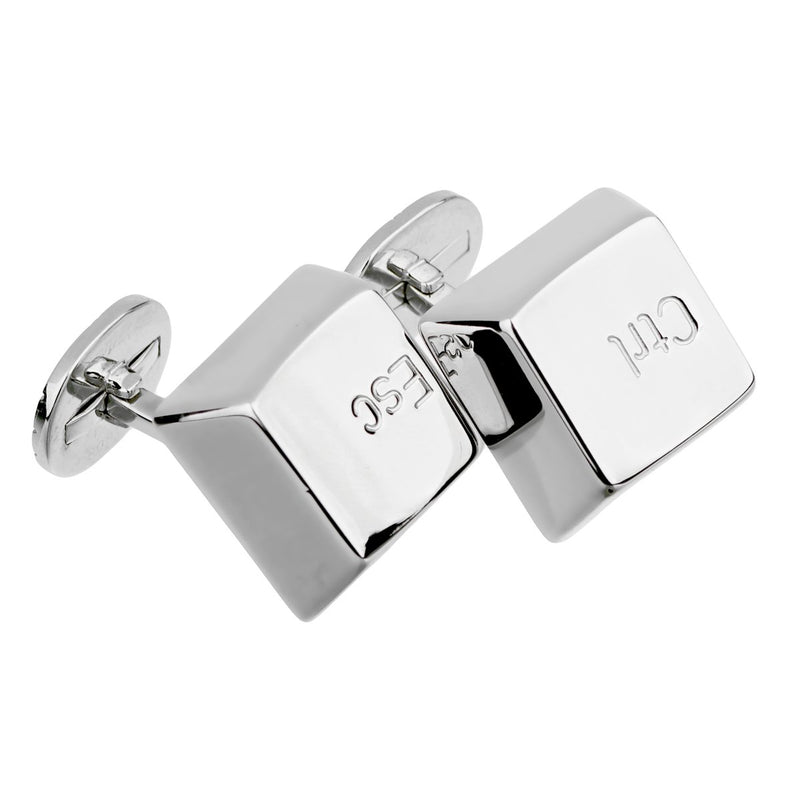 Cartier Control Escape White Gold Cufflinks 0002688