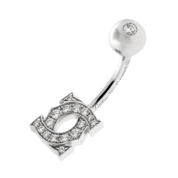 Cartier Diamond Belly Button Ring 0000642