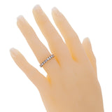 Cartier Diamond Eternity Platinum Ring 0000119