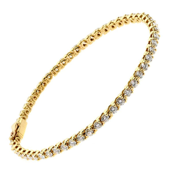 Cartier Diamond Tennis Gold Bracelet 0000060