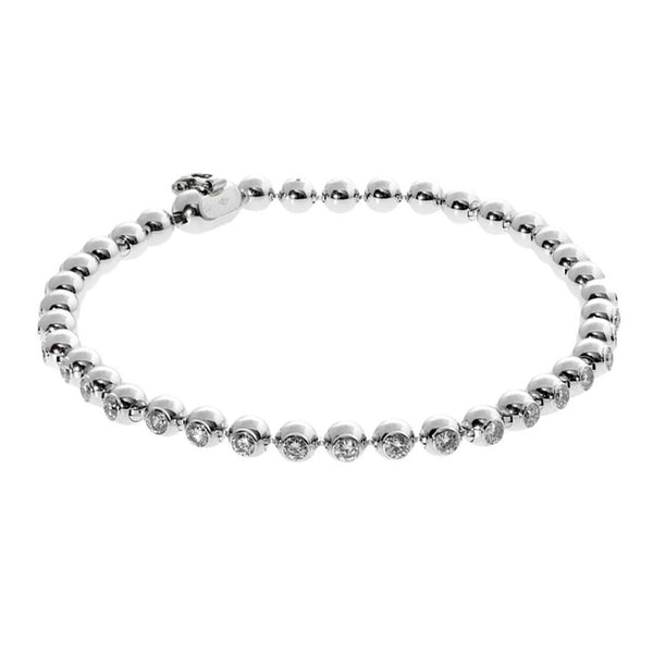 Cartier Diamond Tennis White Gold Bracelet 0000058