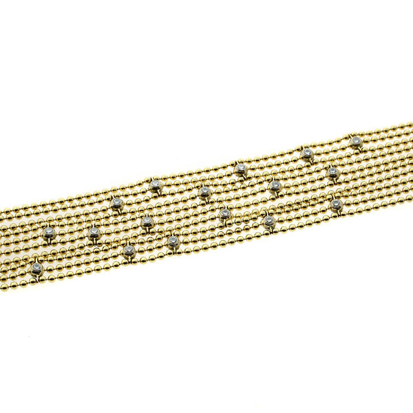 Cartier "Draperie de Decollete" Diamond Bracelet in 18k Yellow Gold CRT8965