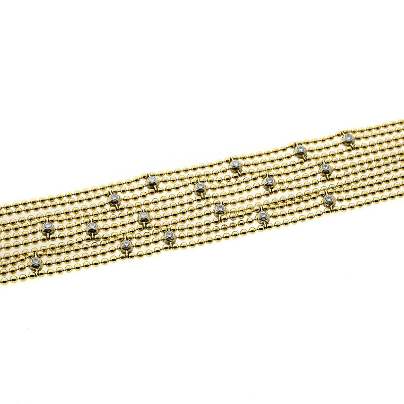 Cartier "Draperie de Decollete" Diamond Bracelet in 18k Yellow Gold CRT8965