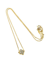 Cartier Flower Diamond Gold Necklace CRT6998