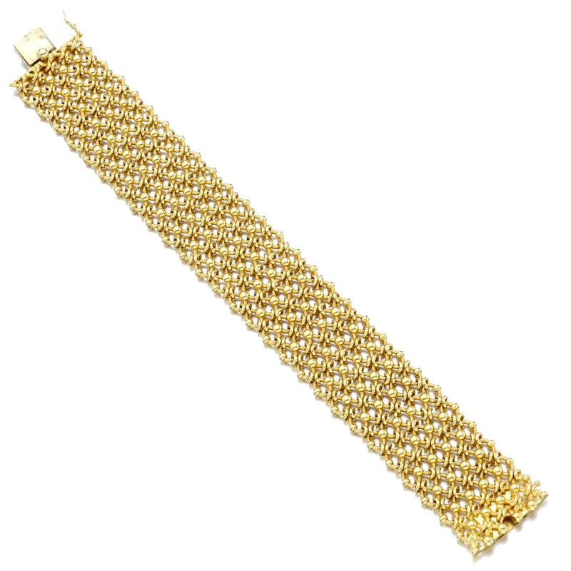 Cartier Geroges Lenfant Paris Vintage Woven Bracelet 0002588