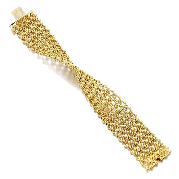 Cartier Geroges Lenfant Paris Vintage Woven Bracelet 0002588