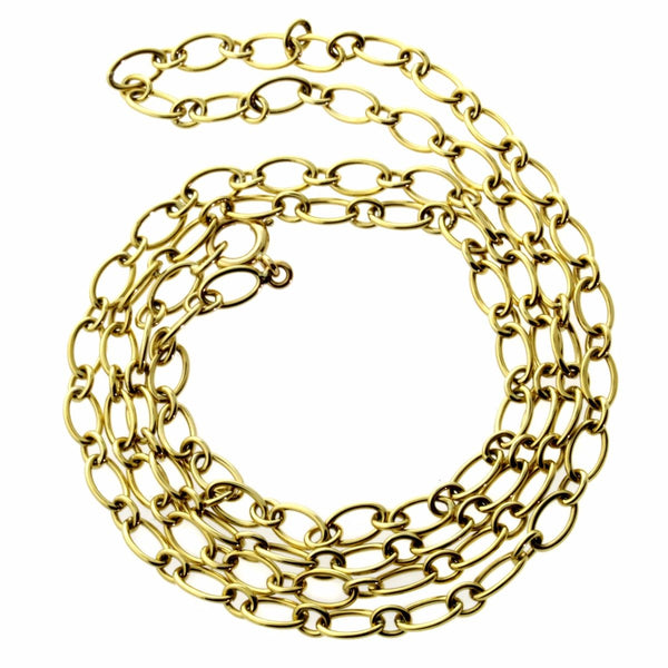 Cartier Gold Link Sautoir Necklace 0000621