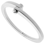 Cartier Handcuff White Gold Bangle Bracelet 0003219