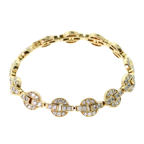 Cartier Himalia Diamond Gold Bracelet 0000063