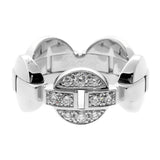 Cartier Himalia White Gold Diamond Ring 0000126