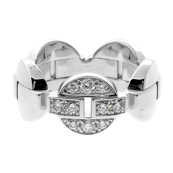 Cartier Himalia White Gold Diamond Ring 0000126