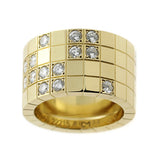 Cartier Lanieres Diamond Gold Ring 0000128