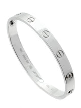 Cartier Love Bracelet in 18k White Gold Sz 16 CRT5768