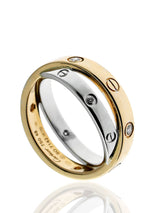 Cartier Love Diamond Ring in 18k White & Rose Gold cartier-love-diamond-ring-in-18k-white-rose-gold