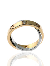 Cartier Love Diamond Ring in 18k White & Rose Gold cartier-love-diamond-ring-in-18k-white-rose-gold