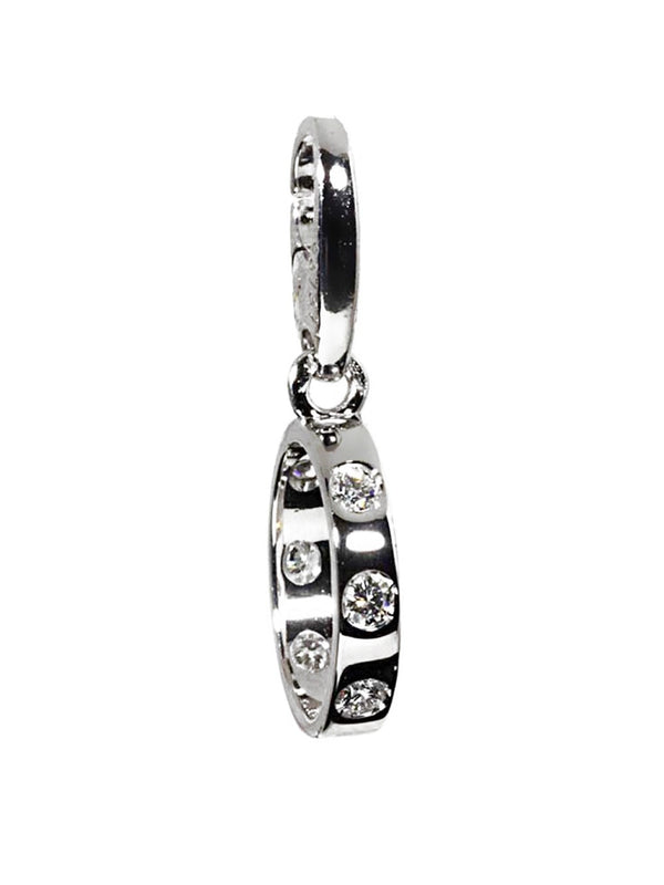 Cartier Love Diamond White Gold Charm Pendant 0000113