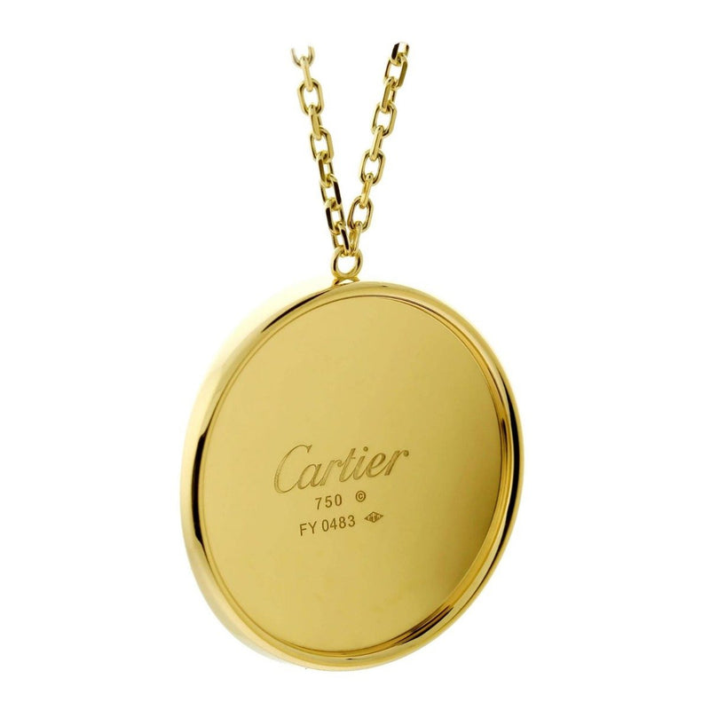 Cartier Love Jumbo Gold Necklace 0000358