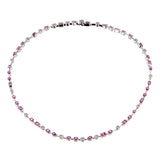 Cartier Meli Melo Diamond Pink Sapphire Necklace 0001093