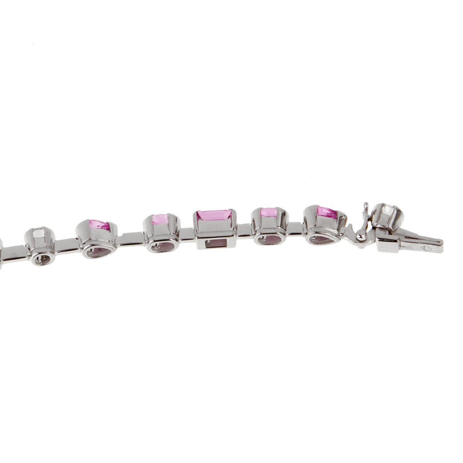 Cartier Meli Melo Diamond Pink Sapphire Necklace 0001093