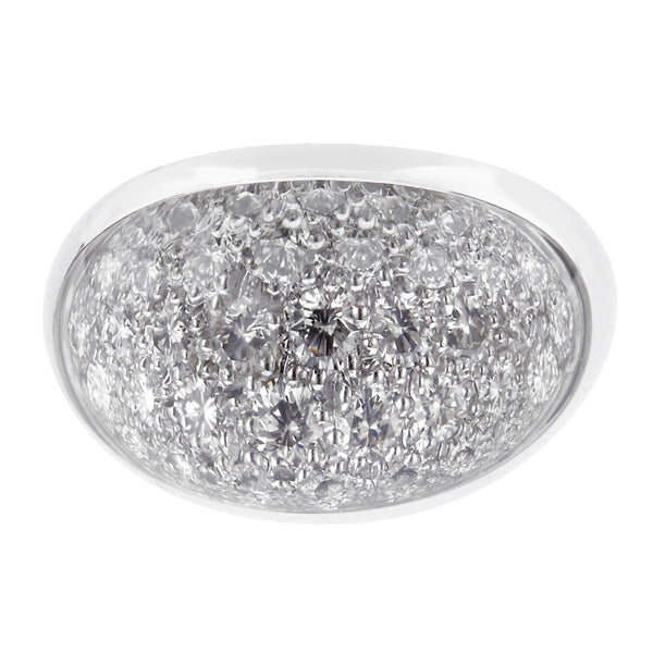 Cartier Myst Diamond White Gold Ring 08123hanh