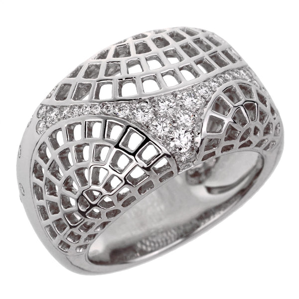 Cartier Nouvelle Vague Diamond White Gold Ring 0001840