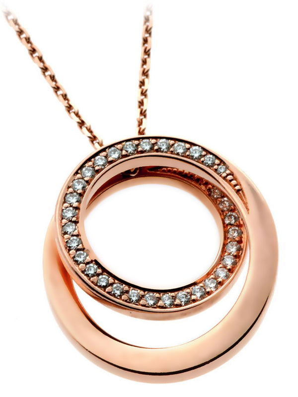 Cartier Nouvelle Vague Rose Gold Diamond Necklace 0000096