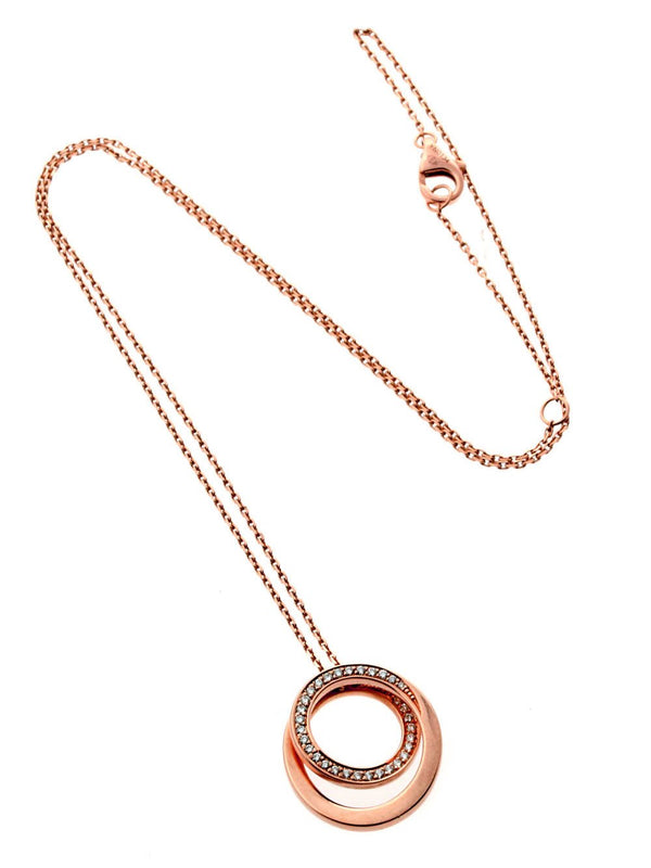 Cartier Nouvelle Vague Rose Gold Diamond Necklace 0000096