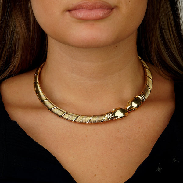 Cartier Panthere 18k Gold Choker Necklace 0001279