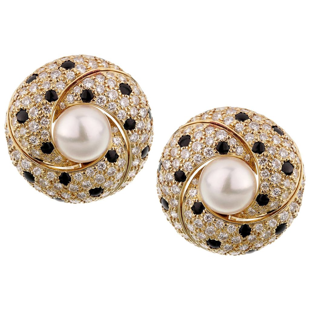 Cartier pearl earrings online