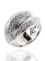 Cartier Panthere Diamond Ring in 18k White Gold B4194654