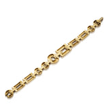 Cartier Panthere Enamel Yellow Gold Vintage Bracelet 1CrtPGen75k
