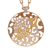 Cartier Panthere Openwork Limited Edition Gold Necklace 0002015