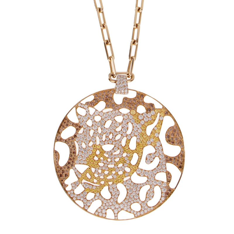 Cartier Panthere Openwork Limited Edition Gold Necklace 0002015