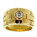 Cartier Panthere Solitaire Yellow Gold Band Ring 0002684