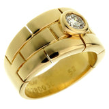 Cartier Panthere Solitaire Yellow Gold Band Ring 0002684