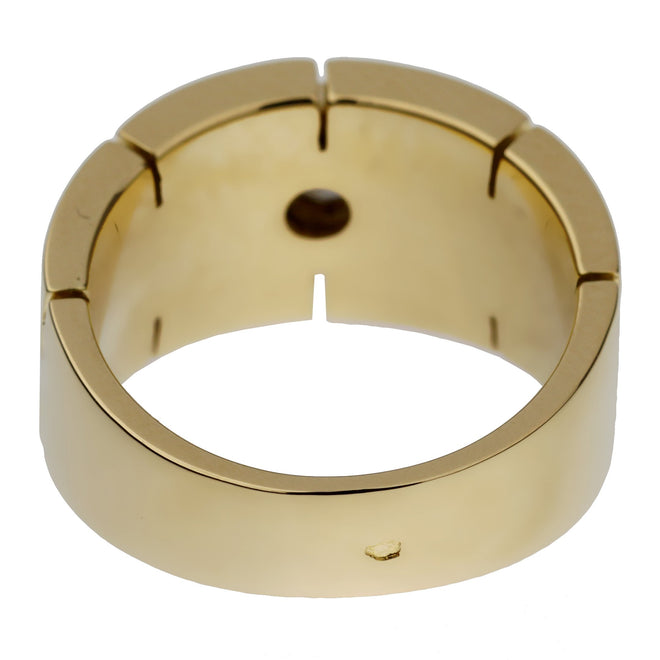Cartier Panthere Solitaire Yellow Gold Band Ring 0003049
