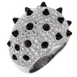 Cartier Panthere Spike Diamond Onyx Ring 0000513